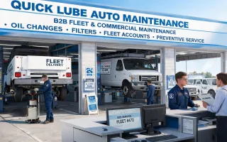 Quick-lube and maintenance chains