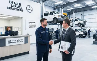 Dealer service departments